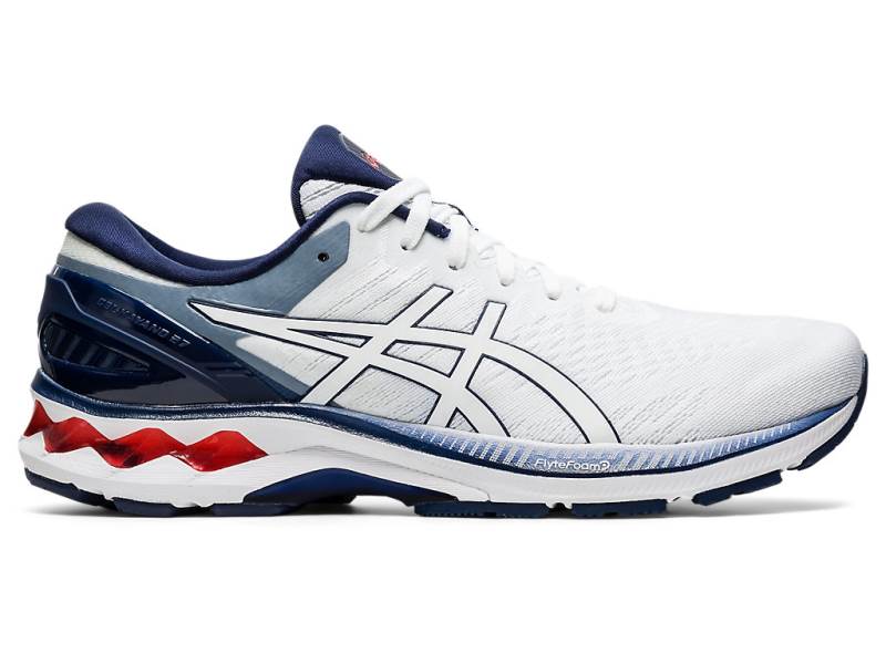 Sapatilhas Running Asics GEL-KAYANO 27 Homem Branco, 5616A587.343